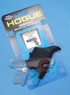 Hogue Rubber Grip with Finger Grooves for SIG P320 (Compact Size) - Click Image to Close
